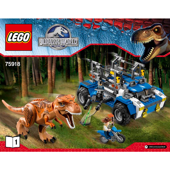 LEGO T. rex Tracker 75918 Instructions | Brick Owl -