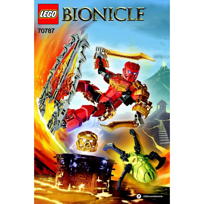 LEGO Tahu - Master of Fire Set 70787 Instructions Set | Brick Owl ...