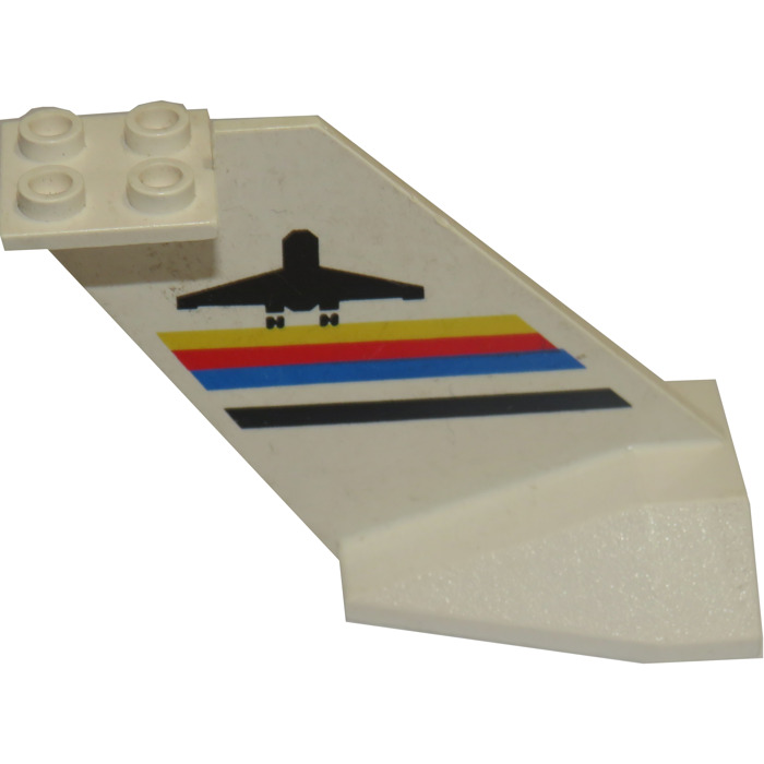 LEGO Tail Plane with Airport Logo (4867) | Brick Owl - LEGO Marketplace