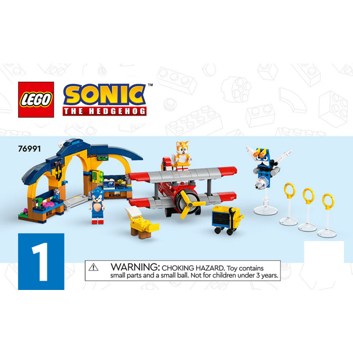 LEGO 76991 Tails' Workshop and Tornado Plane - LEGO Sonic the