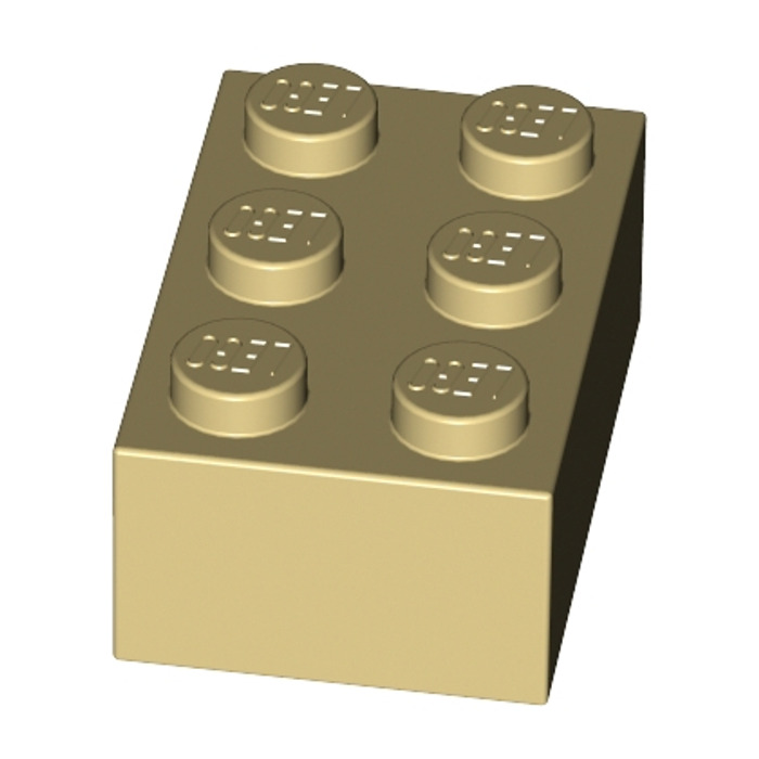 LEGO Tan Brick 2 x 2 (3003)