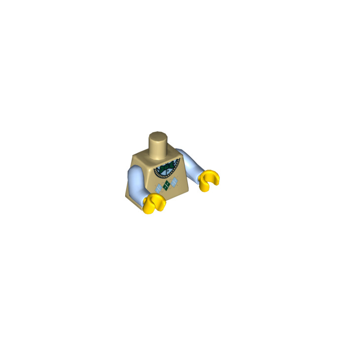 LEGO Tan Computer Programmer Torso (88585) | Brick Owl - LEGO Marketplace