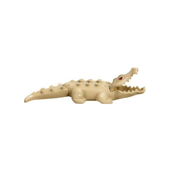 LEGO® Alligator Krokodil tan beige 18904c03pb01 70419 NEU 