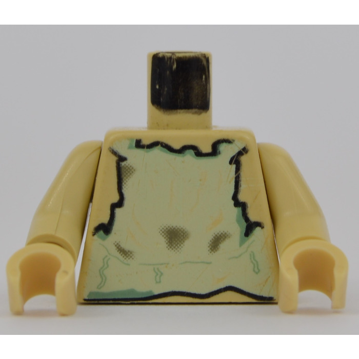 LEGO Tan Dobby Torso with Tan Arms and Tan Hands (973 / 76382) | Brick ...