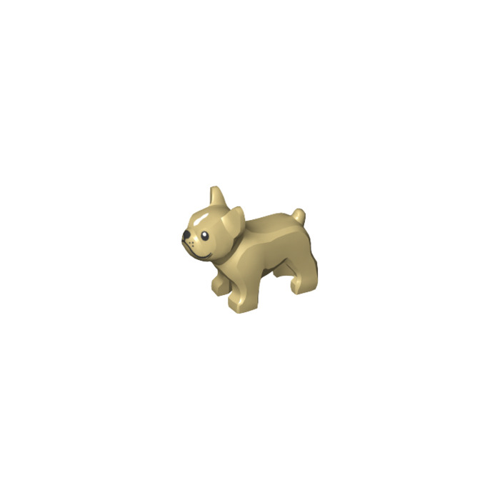 LEGO Tan Dog - French Bulldog with White Hair Patch (32892 / 79490)