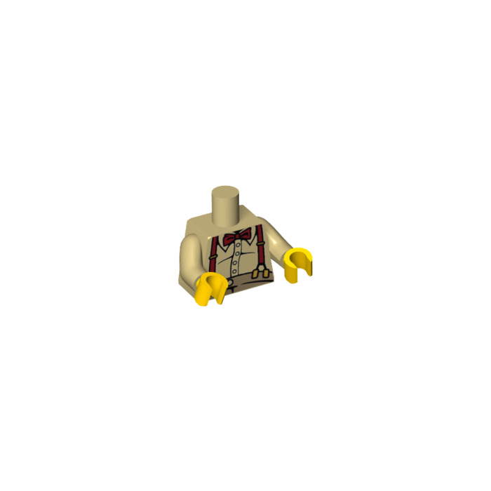 tan lego torso