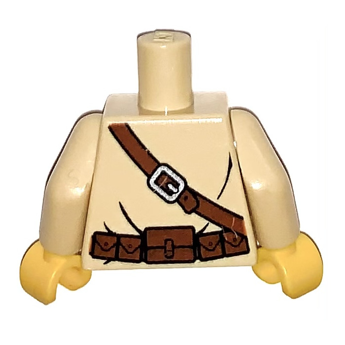 tan lego torso