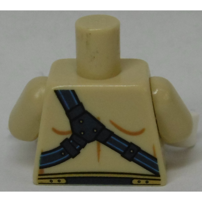 tan lego torso