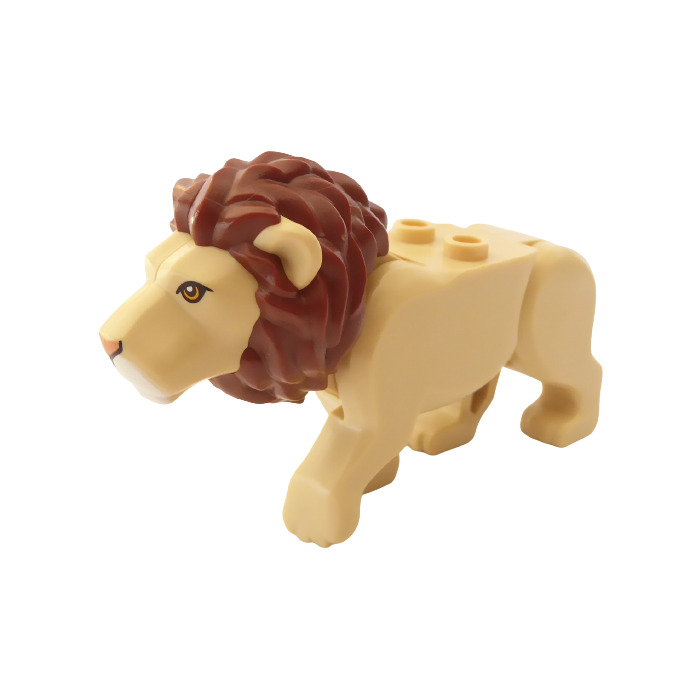 LEGO Tan Lion (77589) | Brick Owl - LEGO Marketplace