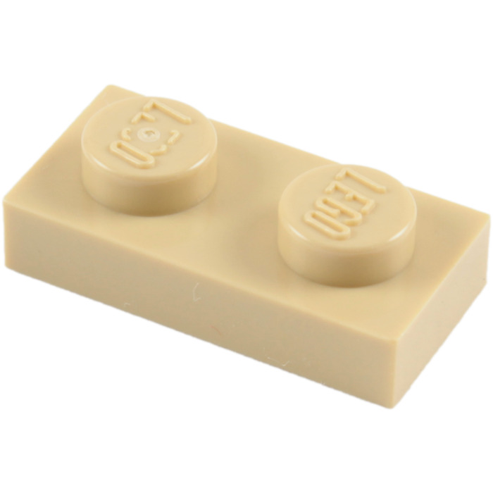 6x Lego ® 51739 2x4 Wing Plate Dark Beige Dark Tan NEW 