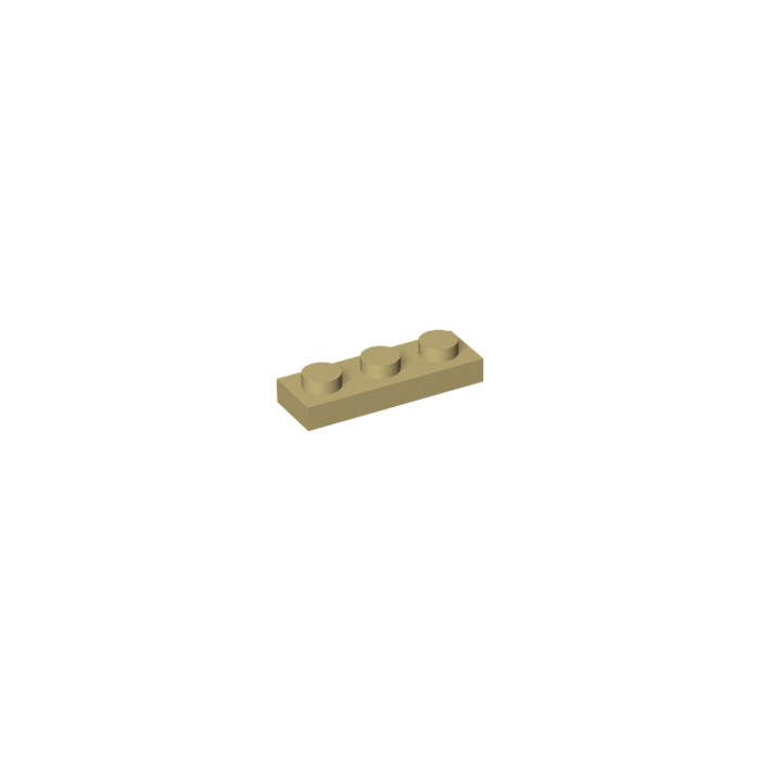 LEGO 3623-NUOVO 1x3 Beige Tan Brick Piastre 25 PEZZI 