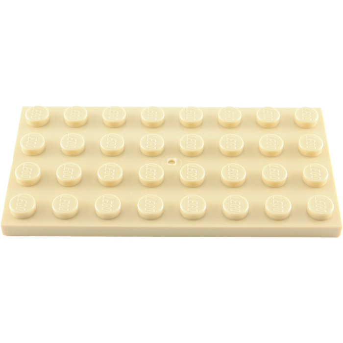 MOC excellent condition Part 3035 4 x Lego Light Tan Base Plate 4 x 8 City