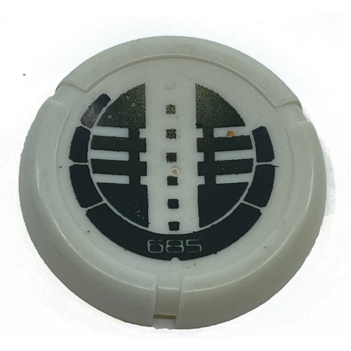 LEGO Technic Bionicle Weapon Throwing Disc with '685' (32533 / 48465 ...