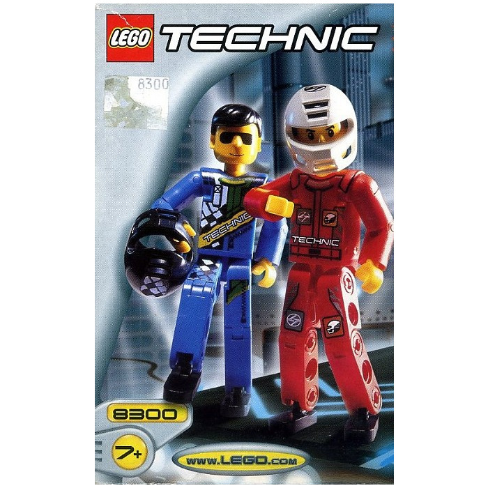 X Lego Technic 1 Figur  Cybord grau Violette  2706 O2 