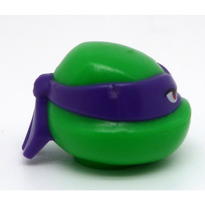 LEGO Teenage Mutant Ninja Turtles Head with Donatello Frown (13016 ...