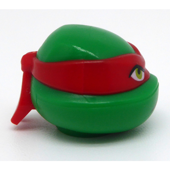 LEGO Teenage Mutant Ninja Turtles Head with Raphael Frown (13010 ...