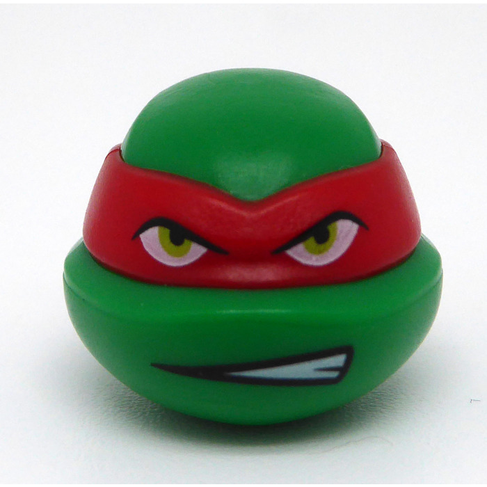 LEGO Teenage Mutant Ninja Turtles Head with Raphael Red Mask and ...