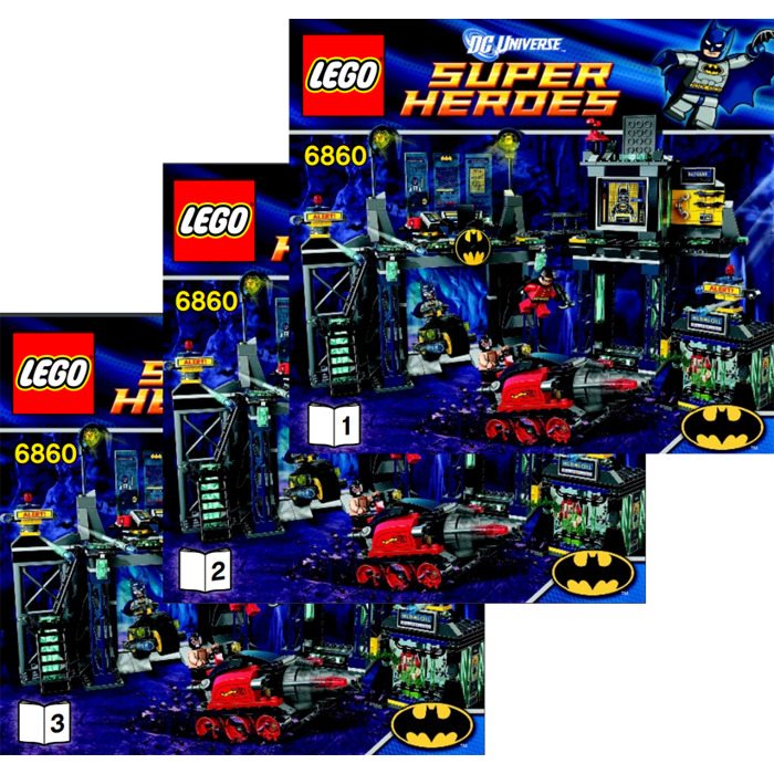 LEGO The Batcave Set 6860 Instructions Set | Brick Owl - LEGO Marketplace