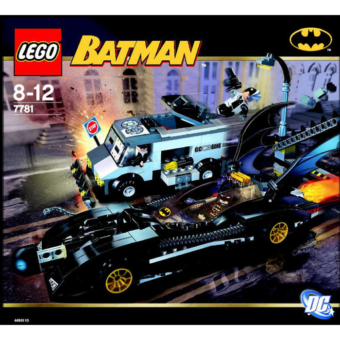 BATMAN The Batmobile Two-Face's Escape INSTRUCTION MANUAL for LEGO 7781