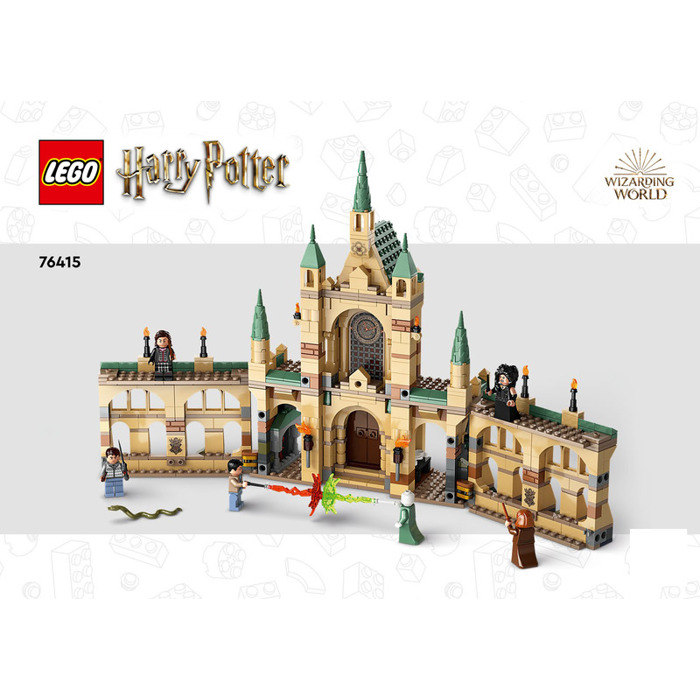 Harry potter discount lego hogwarts instructions