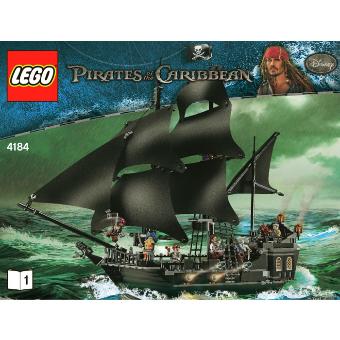 pirates of the caribbean black pearl lego set