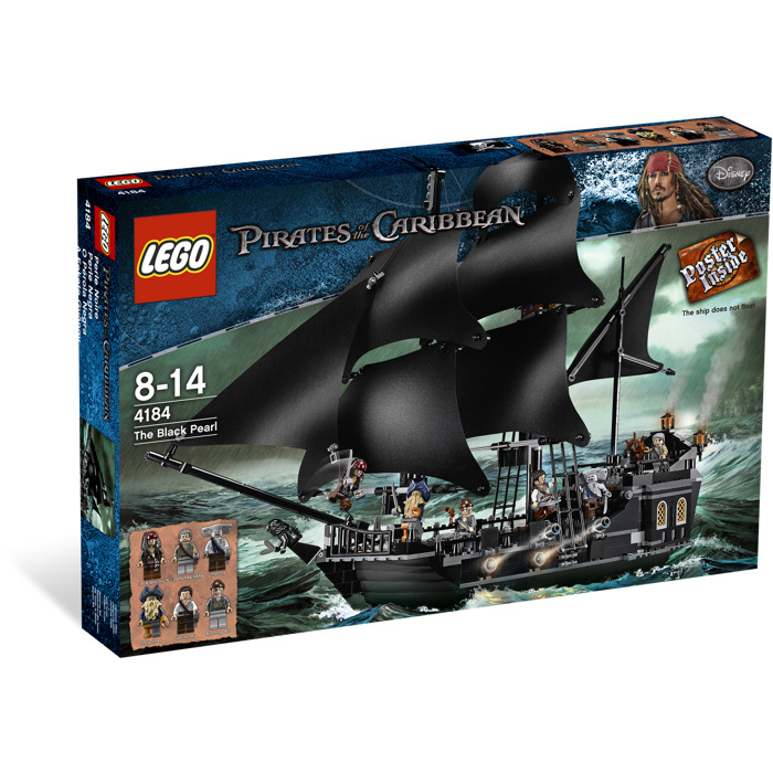 LEGO The Black Pearl Set 4184 Packaging | Brick Owl - LEGO Marketplace