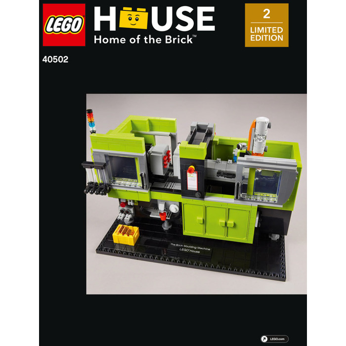 LEGO The Brick Moulding Machine Set 40502 Instructions Set | Brick Owl ...