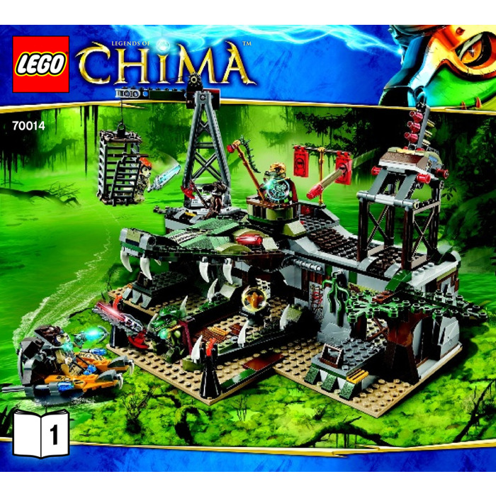 LEGO The Croc Swamp Hideout Set 70014 Instructions Set | Brick Owl ...