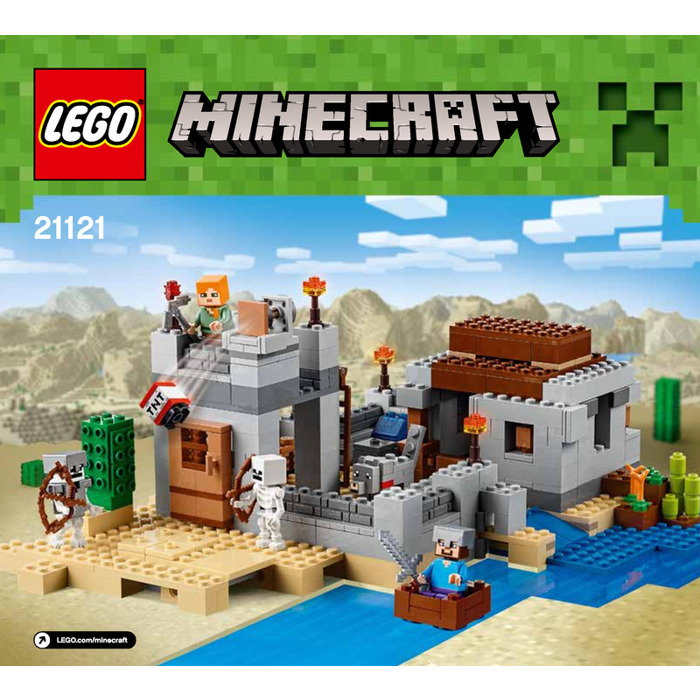 LEGO The Desert Outpost Set 21121 Instructions | Brick Owl ...