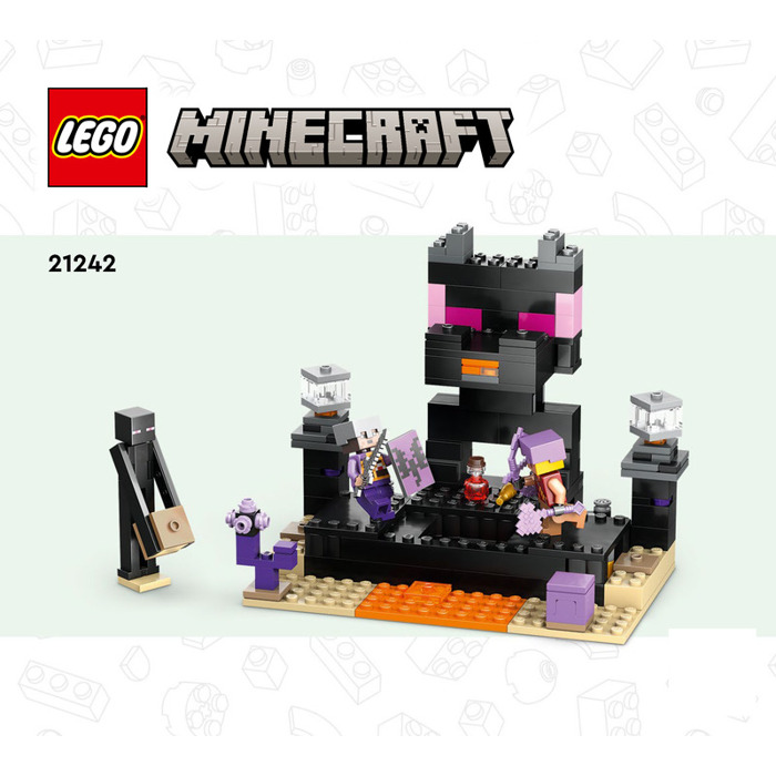 LEGO Minecraft The End Arena 21242 Set