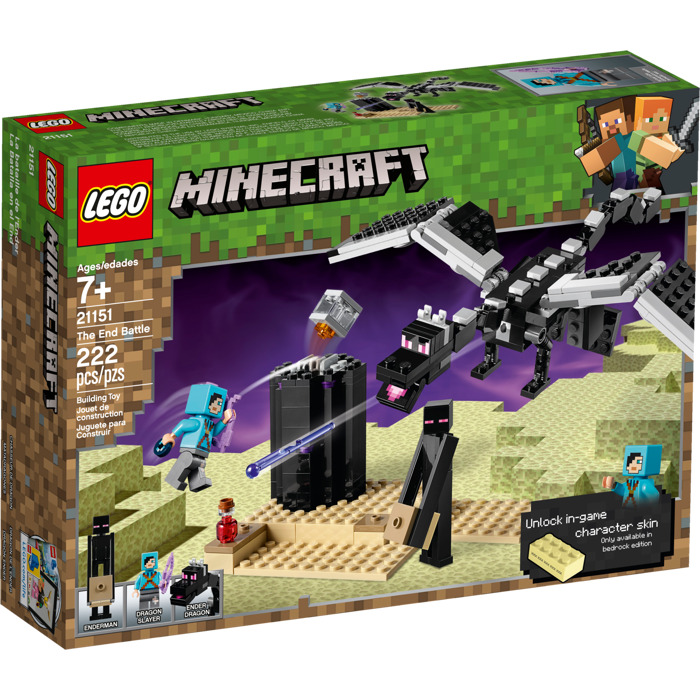 LEGO 21151 Minecraft The End Battle Collectible Toy