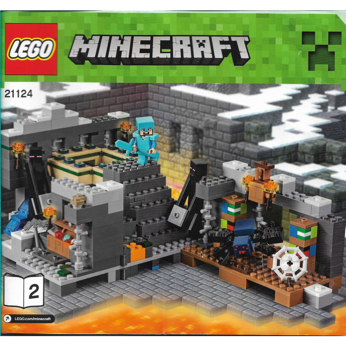  LEGO Minecraft The End Portal 21124 : Toys & Games