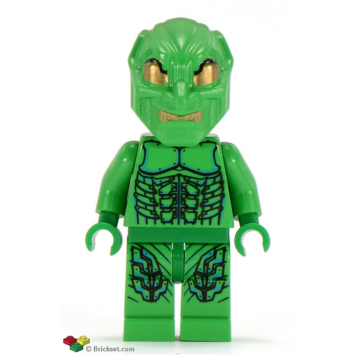LEGO The Green Goblin with Gold Eyes 