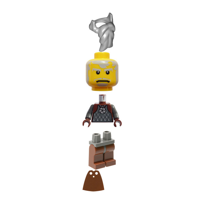 Minifig: Space Wars Unleashed Gray Guardian