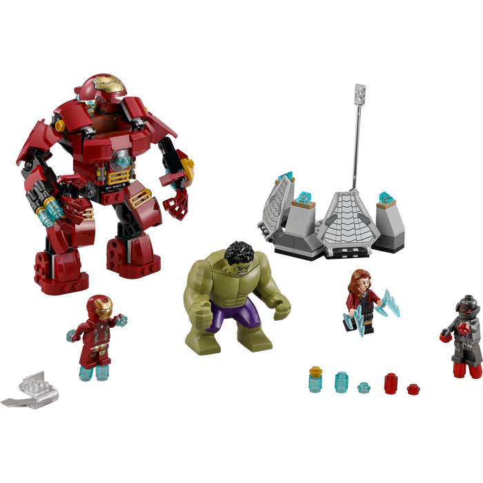 Lego Hulk 76031 76041 with Dark Purple Pants  Super Hero Minifigure 