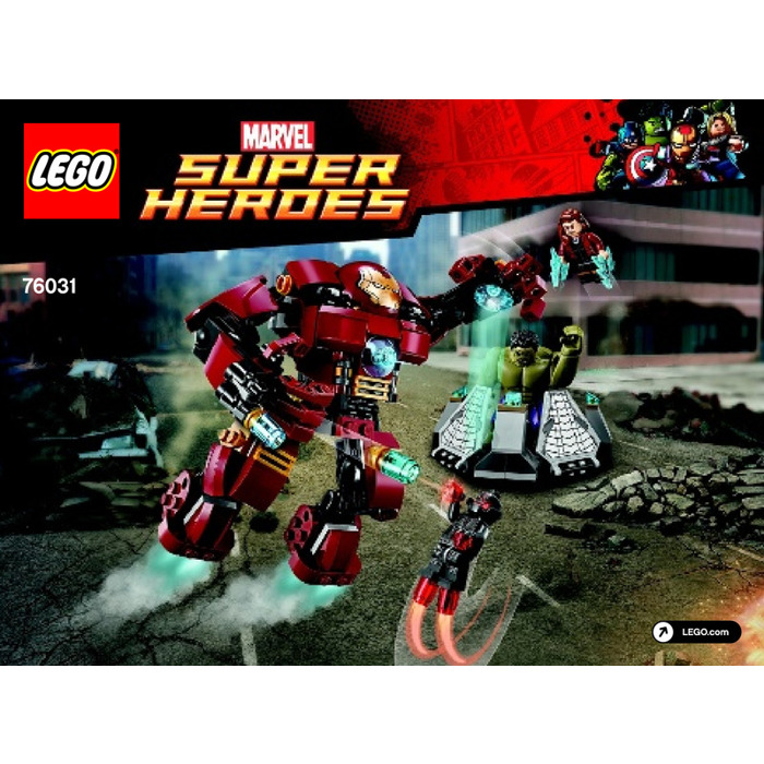 lego superhero hulk buster smash