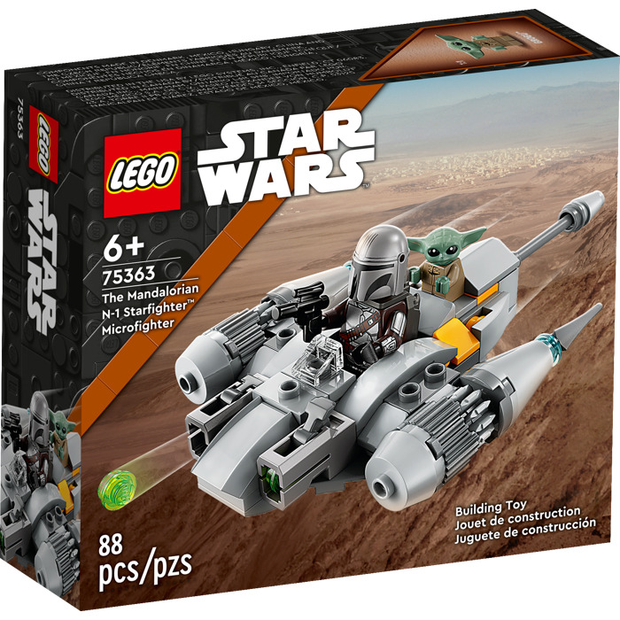 トライアル生物1B LEGO The Mandalorian N-1 Starfighter Microfighter Set 75363