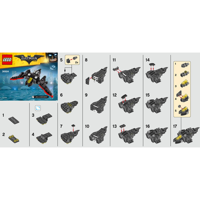 LEGO The Batman Movie The Mini Batwing 30524