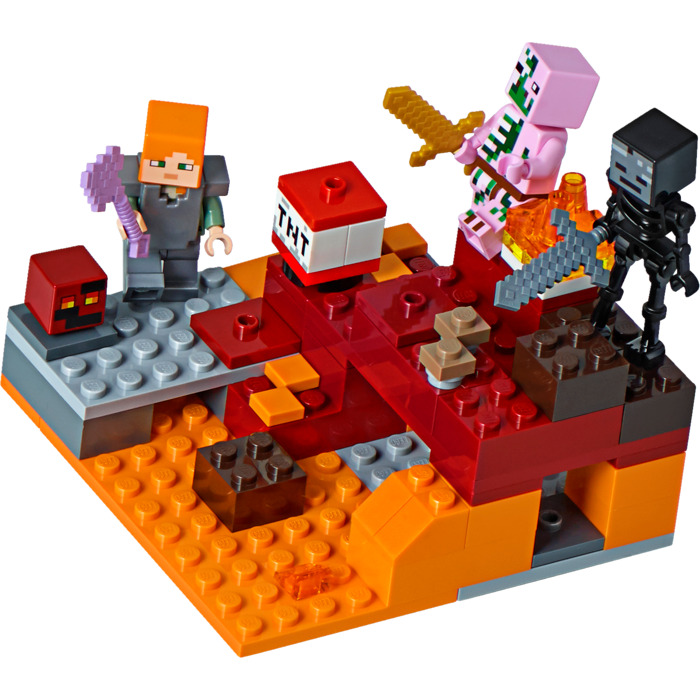 Lego minifigura WITHER ESQUELETON MC681G