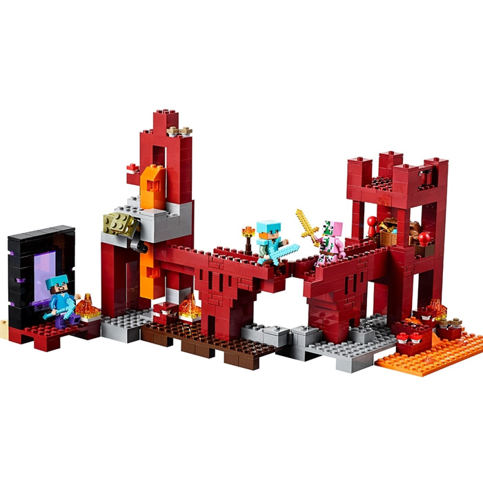 the nether fortress lego