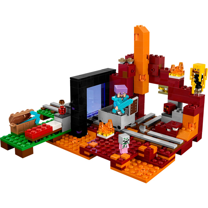 Minecraft Lego Nether Portal