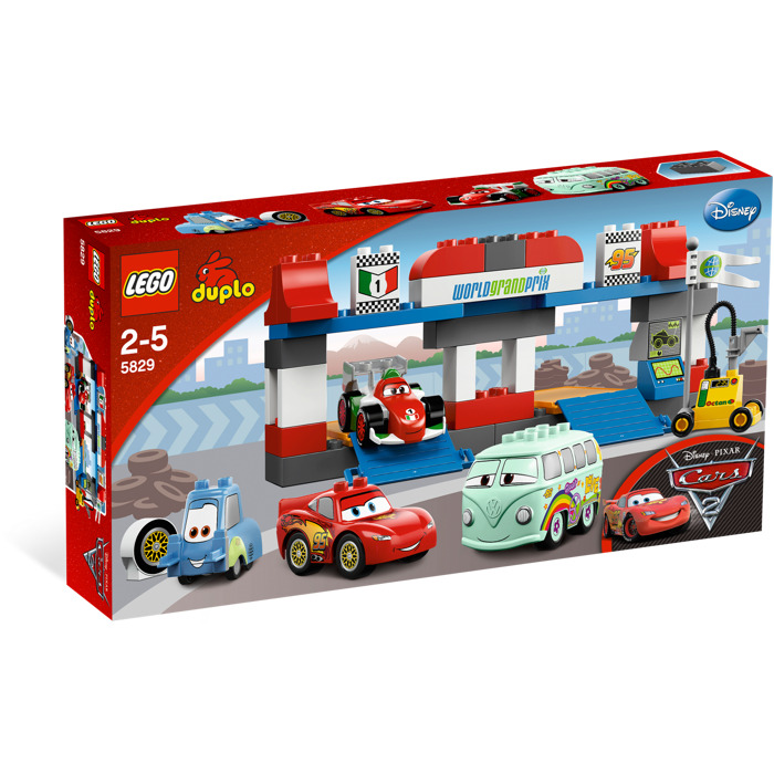 LEGO The Pit Stop Set 5829 Packaging | Brick Owl - LEGO Marketplace