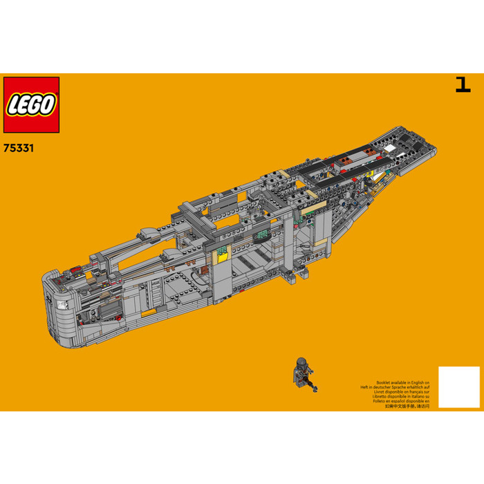 Support pour LEGO 75331 Razor Crest - en piqué