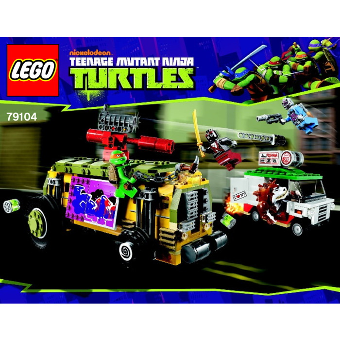 LEGO The Shellraiser Street Chase Set 79104 Instructions Set | Brick ...