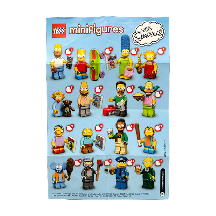 LEGO The Simpsons Series Collectable Minifigures Random Pack Set