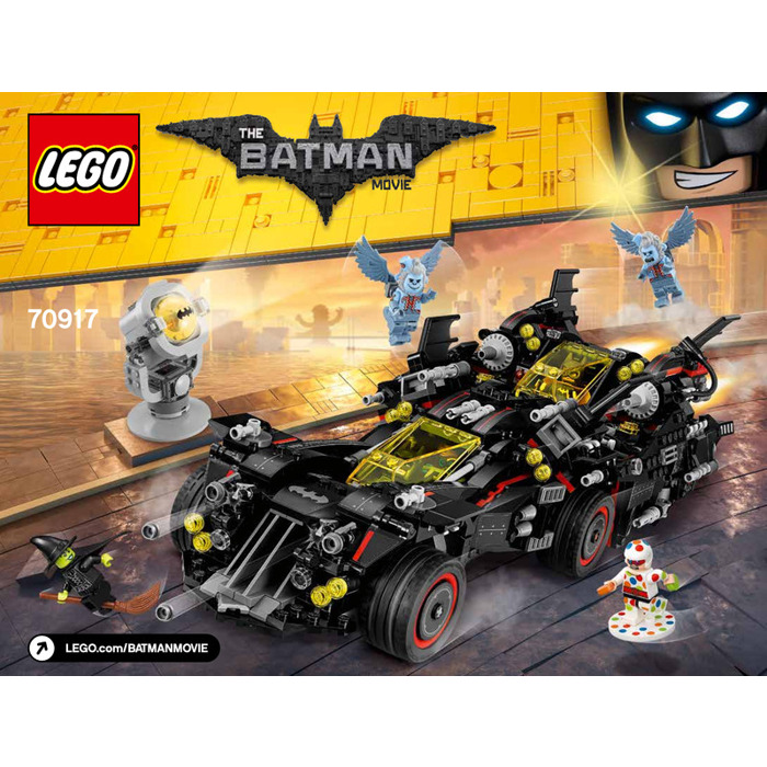 the ultimate batmobile lego set