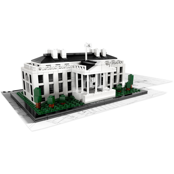 The White House Set 21006 Brick LEGO Marketplace