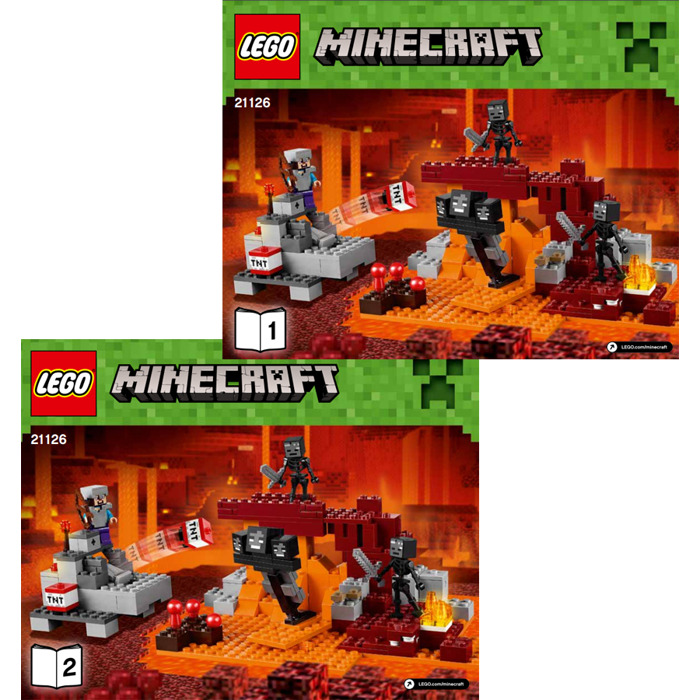  LEGO Minecraft The Wither 21126 : Toys & Games