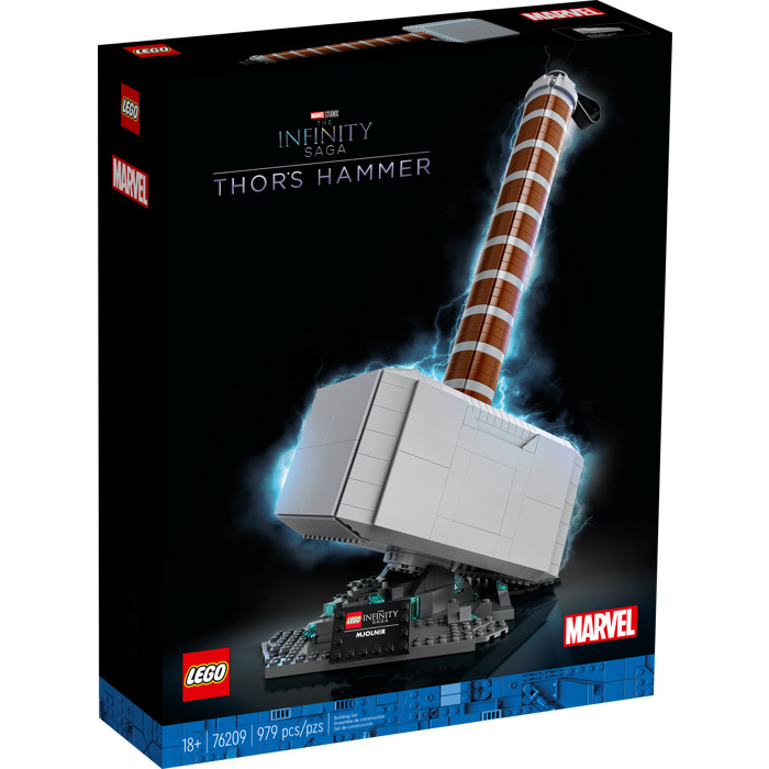 Lego Bricks Hammer For Lego Building LEGO Thor's Hammer Set 76209