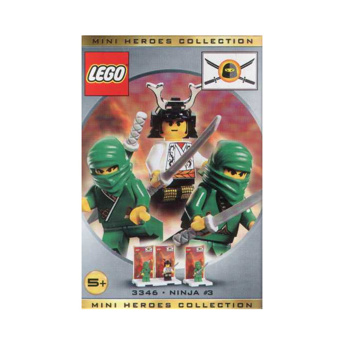 LEGO Three Pack - Ninja Set 3346 | Brick Owl - LEGO Marketplace